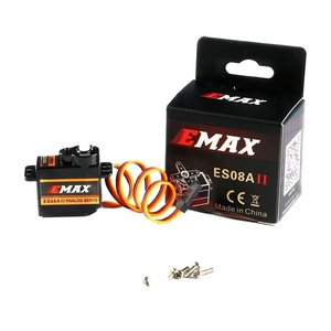 Venta Directa Oficial EMAX <span class=keywords><strong>ES08A</strong></span> <span class=keywords><strong>II</strong></span> Servo Motor Analógico de 9g con Engranajes de Plástico para Modelos RC, Aviones, Drones FPV de Ala Fija y Accesorios - Product Image 2