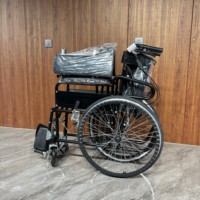Fauteuil roulant manuel pliant pour personnes handicapées fauteuil roulant léger