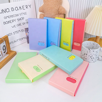 Classeur pour photocartes Kpop portable de 3 pouces avec 120 pochettes, motif visage souriant, pour albums, cartes de visite, cartes postales et rangement d'images