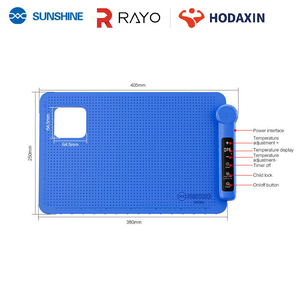 Tapis chauffant SUNSHINE LS3 Plus avec fonction mémoire, préchauffage rapide, séparateur d'écran pour réparation de téléphones LCD - Product Image 6