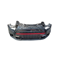 Kit de carrosserie de pare-chocs avant en matériau ABS pour BMW Mini F55 F56 Grille gauche radiateur Mini phare antibrouillard découpes utilisées