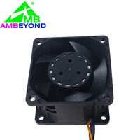 Ventilateur de refroidissement axial industriel DC 12V 60x60x38mm FG avec contrôle de vitesse PWM 8000 tr/min, ventilateur de refroidissement à roulement à billes ODM OEM