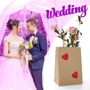 Bolsas de Regalo Personalizadas con Logotipo, Bolsas de Papel Kraft Económicas para Compras, Bodas y Regalos - Product Image 4