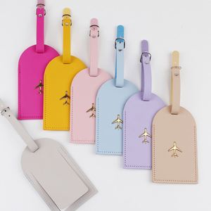 Nouvelle Étiquette de Bagage en Cuir 3D avec Logo, en PU Souple et Imperméable, pour Voyage et Carte de Voyage, Anti-Perte - Product Image 2
