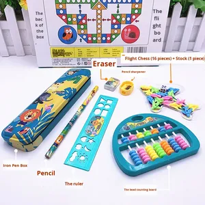 Set di Cancelleria per Studenti delle Scuole Elementari Yichen con 120 Pezzi, Design con Animali Cartoon, Regalo Premio - Product Image 3