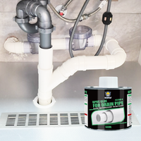 Colle PVC professionnelle GORVIA P317U-O, adhésif solvant durable pour tuyaux UPVC, connexion de tuyaux de drainage, utilisation en construction, 500 ml, colle UPVC