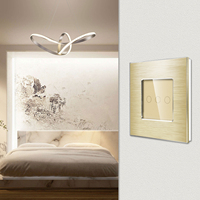 Touchmi moderne maison interrupteur mural 3gang1way avec WiFi voix et télécommande Durable 240v conçu WiFi Zigbee réseau