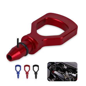 Car Oil Dipstick Handle Aluminum Alloy Red Blue Black Universal Fit For Engine Inspection Tools YC102031 - Product Image 2