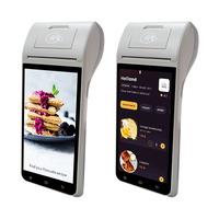 Sistema POS con Pantalla Táctil y Lector de Códigos QR Inalámbrico ZCS Z91, Placa Base Android POS, Pantalla de Punto de Venta GSM