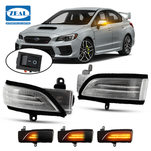 Venta al por mayor: 2 unidades de intermitentes secuenciales ámbar para espejos laterales con control de interruptor para Subaru Crosstrek/<span class=keywords><strong>Forester</strong></span>/Impreza/Outback/WRX STI - Product Image 1