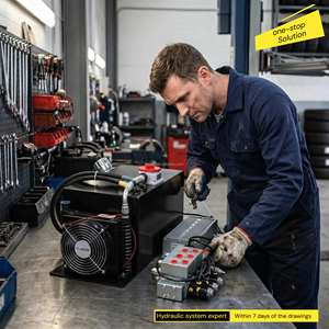 Unidad <span class=keywords><strong>de</strong></span> Refrigeración Hidráulica con Radiador Enfriado por Ventilador Personalizada para Plataforma Elevadora <span class=keywords><strong>de</strong></span> Camiones y Equipos <span class=keywords><strong>de</strong></span> Logística - Product Image 5