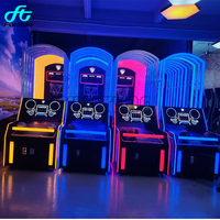 FunTime vente directe intérieur jeu électronique arcade LED couleur Machine de basket-ball simulateur de basket-ball Machine de jeu de tir