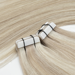 Extensiones de Cabello con Cinta Adhesiva 100% Remy Europeo de Doble Trama y Cutícula Completa al por Mayor 2025 - Product Image 2