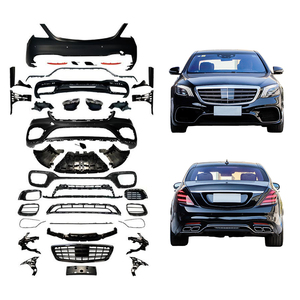 ชุดแต่งสปอร์ตสำหรับรถเบนซ์ S-Class ปี 2018-2020 รุ่น W222 ประกอบด้วยกันชนหน้า-หลัง สเกิร์ตข้าง กระจังหน้า และปลายท่อไอเสีย - Product Image 1