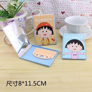 Chibi Maruko Chan Folding <b>Mirror</b> With Comb And <b>Mirror</b> For Home Use Plastic <b>Rectangular</b> 094 - Product Image 5