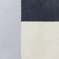 Nouveau fabricant de conception bas quantité minimale de commande 1 personnalisable fait à la main tissé à la main 100% laine naturelle acrylique tapis de porte de sol tapis tapis