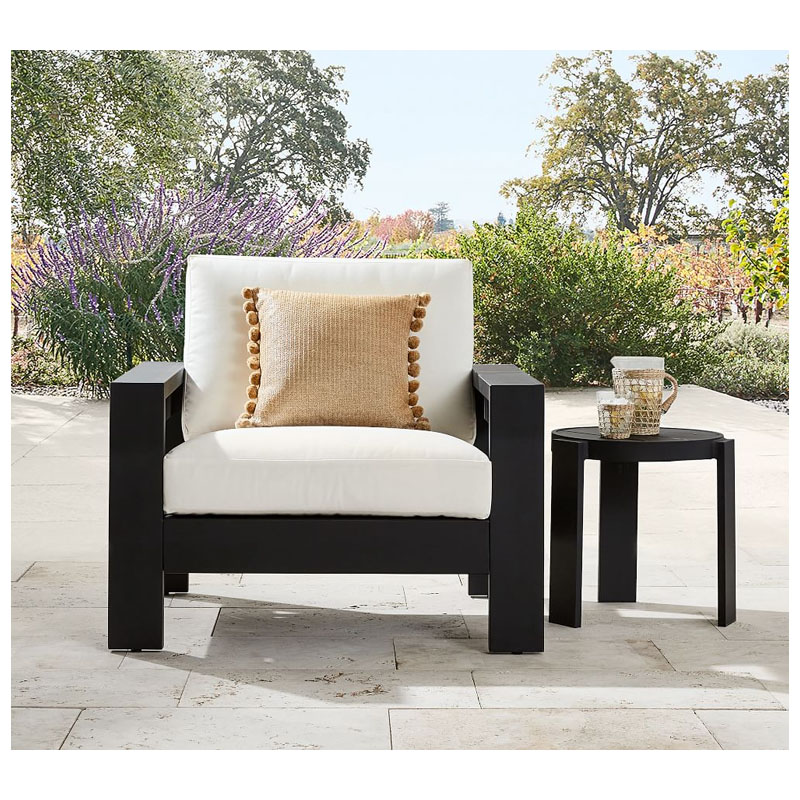 Aluminum casting outdoor garden furniture new outdoor patio sofa set leisure simple garden sofa