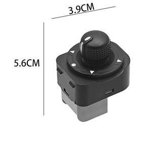 Pièces automobiles Fiat Ducato 735511514 Bouton de réglage du rétroviseur électrique Interrupteur automatique - Product Image 4