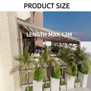 Système de toit rétractable pour auvent extérieur personnalisé, vente directe d'usine, très demandé - Product Image 3