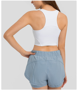 Camisetas sin mangas cortas sin mangas sexis para mujer, <span class=keywords><strong>camiseta</strong></span> sin mangas de entrenamiento, <span class=keywords><strong>camiseta</strong></span> atlética de verano, ropa de verano para chicas adolescentes - Product Image 6