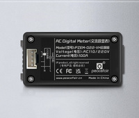 Medidor de energía inteligente Digital 6 en 1, pantalla LCD única de 1 A, voltímetro de CA 220V, medidor de Kwh, instrumentos eléctricos inteligentes