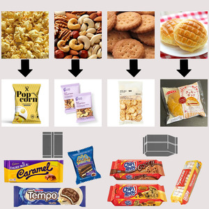 Máquina de envasado móvil de tortilla de alta calidad Máquina de envasado automático de productos horneados de tacos industriales - Product Image 3