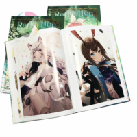 Top Vente Haute Qualité En Gros Personnalisé Anime Manga Bande Dessinée Service D'impression Anime Livre Impression