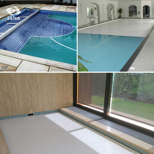 Corona d'acqua elettrica esterna elettrica copertura <span class=keywords><strong>piscina</strong></span> Spa di sicurezza e piscine fuori terra per adulti bambini realizzati in materiale PC - Product Image 6
