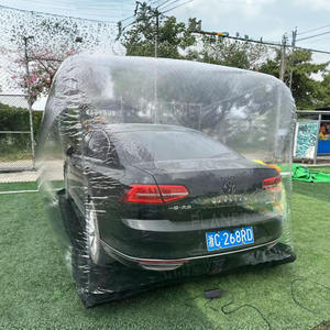 Abri de stationnement <span class=keywords><strong>gonflable</strong></span> en bulle <span class=keywords><strong>anti</strong></span>-poussière durable Housse de <span class=keywords><strong>voiture</strong></span> <span class=keywords><strong>gonflable</strong></span> capsule d’air - Product Image 4