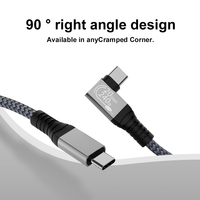 Cable de Datos USB-C a USB-C de Alta Calidad con Trenzado de Nylon, Carga Rápida PD 240W, USB 3.2 Gen 2, 48V 5A, Venta al Por Mayor
