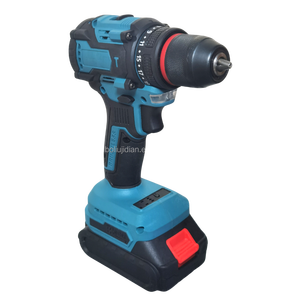 Juego de Taladro Atornillador Inalámbrico Multifunción con Batería de Litio de 21 Voltios, Motor de Impacto de Velocidad Variable para Bricolaje - Product Image 2