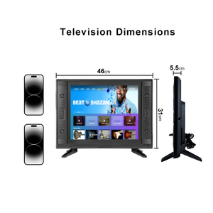 Televisor Portátil HD de Pantalla Plana para Auto de 17 Pulgadas, Televisor LED de 19 y 22 Pulgadas, Televisor de Pantalla Plana de 17 Pulgadas - Product Image 2