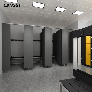 Trung Quốc <span class=keywords><strong>Hpl</strong></span> Bảng Điều Chỉnh Nhà Vệ Sinh Tủ Bức Tường Phân Vùng - Product Image 6