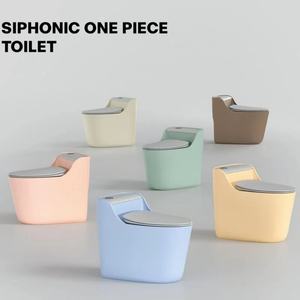 Inodoro Personalizado de Color Económico CHANDA, Descarga Manual, Acabado Mate - Product Image 5