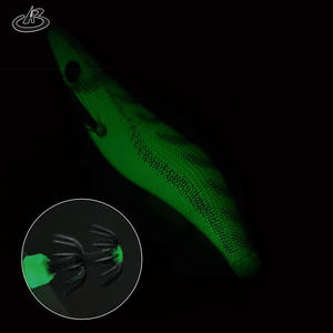 5Pcs Fishing Lure luminoso Squid Jig Hook gamberetti in legno esche da <span class=keywords><strong>pesca</strong></span> <span class=keywords><strong>artificiali</strong></span> polpo <span class=keywords><strong>seppie</strong></span> gamberetti Hard Fishing Bait - Product Image 6