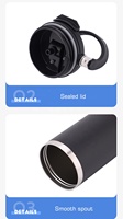 Gobelet isotherme personnalisé de 30 oz avec couvercle et paille, gobelet de voyage isolé avec poignée, gobelet thermique en acier inoxydable à double paroi