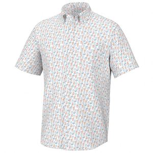 Summer <b>Men's</b> Short Sleeve Rayon Fishing <b>Hawaiian</b> Quick Drying Breathable Custom Vintage Print <b>Shirt</b> - Product Image 3
