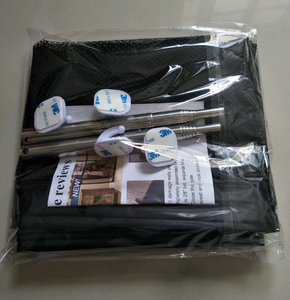 Portable Folding Safety Magic Gate Guard Mesh Fence Net for Pets Dog Puppy Cat (180 x 78cm/ 70.87 x 30.7") - Product Image 6