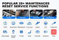 Autel IM508S Programador de Llaves, Programador de Llaves de Vehículos Profesional Inteligente, Escáner Inmovilizador de Llaves OBD2, Herramienta de Diagnóstico
