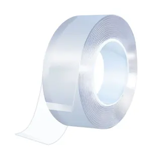 Heavy Duty Strong Sticky Adhesive Strips Removable Mounting clear Wall Gel Poster 16.5ft/5M Double Sided Tape