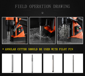 HSS <strong>Drill</strong> Bit CHTOOLS Annular Cutter Magnetic <strong>Drill</strong> With Universal Shank For Sale - Product Image 4