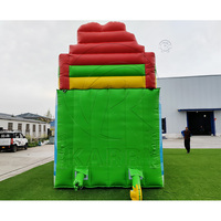 Toboggan gonflable commercial en PVC à thème chien, directement de l'usine, pour enfants et adultes, personnalisable pour les locations de fêtes en extérieur