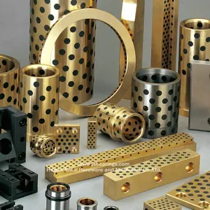 Graphite Sae 841 Solid Bronze Thrust Bearing Hidrolik Silinder Bushing Casting Aluminium Bronze Bush