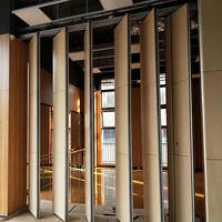 Cloison pliante mobile suspendue au plafond pour hôtels, banquets, salles à manger, gymnases et bureaux commerciaux - Design moderne mural