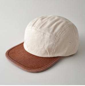 Nouvelle casquette trucker unisexe style hip-hop industriel, rétro japonais, en PVC, avec panneau lumineux bicolore et bordure plate, pour hommes et femmes - Product Image 3