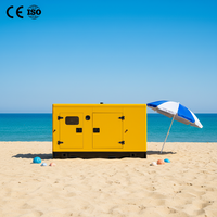 Groupe électrogène diesel super silencieux 10Kva 15Kva 20Kva 25Kva 30Kva 50Kva, faible bruit, insonorisé, étanche, générateur électrique industriel ATS