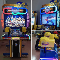 Simulateur vidéo d'arcade à monnayeur, machine de jeu de tir au pistolet Razing Storm 55 pouces, anglais, 1-2 joueurs