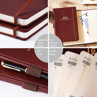 Libreta/Agenda A5 con Espiral, Papel Ecológico, Diseño Personalizado con Logotipo en Dorado, Organizador para Oficina, Negocios y Escuela
