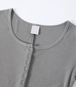 Nouvelle Collection 2026 : Combinaison de Sport Y2K Sexy pour Femme, Manches Courtes, en Coton et Spandex, 275 g/m², Idéale pour le Yoga et la Gym - Product Image 6