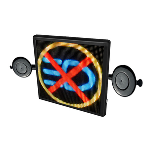 Écran LED numérique carré à blocs de 64*64 points, couleur pleine, expression dynamique, contrôle par application, affichage personnalisé pour les bars et les magasins de voitures - Product Image 2